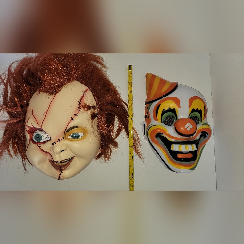 Bundle of 2 masks for Halloween - Picture 2 of 3